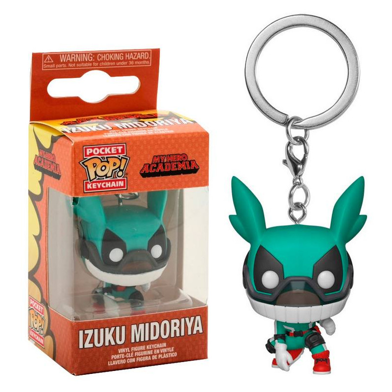 My Hero Academia (S3) POP! Keychain Deku With Helmet