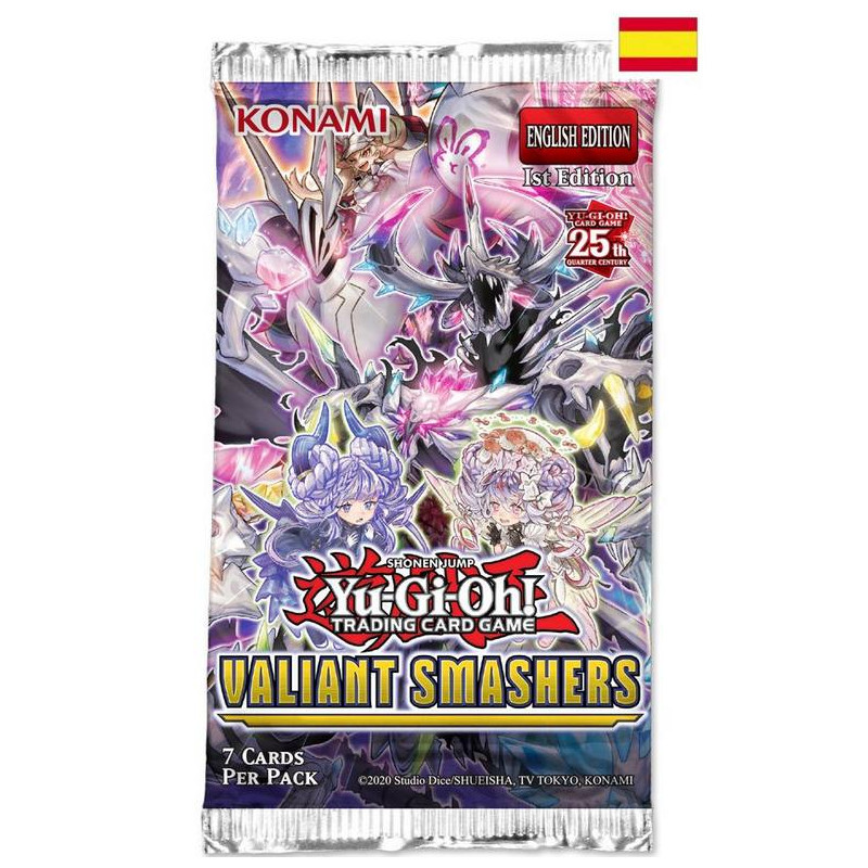 Yugioh Valiant Smashers Sobre (castellano)