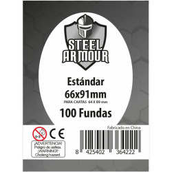 100 Fundas tamaño Estandar (66x91mm)