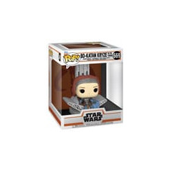 The Mandalorian POP! Bo Katan w/Throne