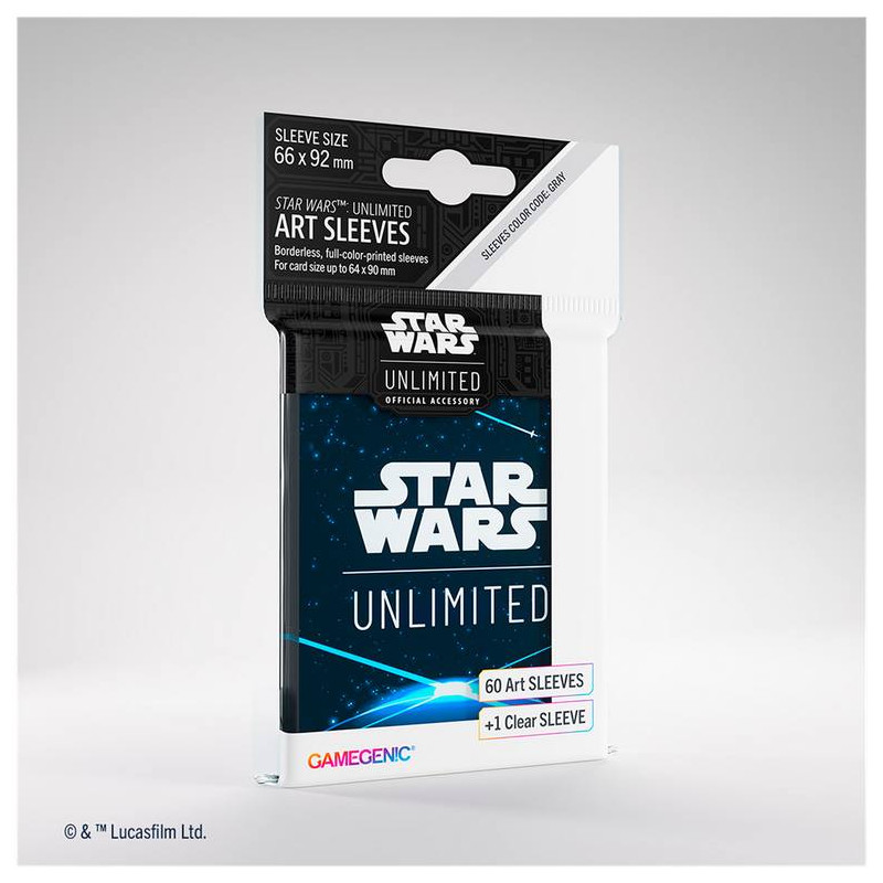 SW: Unlimited Art Sleeves Space Blue (PREPEDIDO)