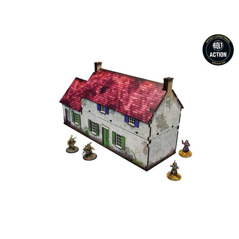 WW2 Normandy Homestead w. Outbuildings (28mm)