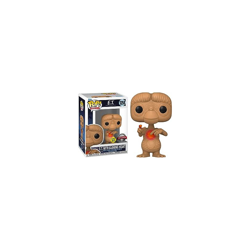 E.T. 40th Anniversary POP! E.T. w/heart (Glow in the Dark)