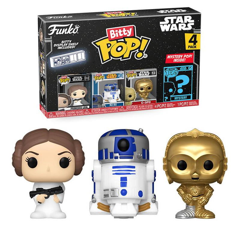 Star Wars POP! Bitty Pack 4 Leia