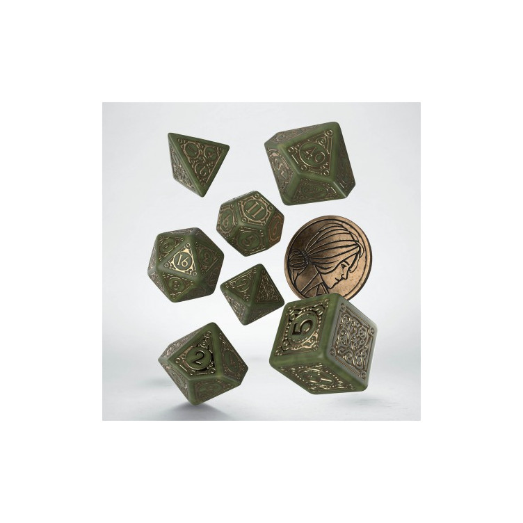 The Witcher Dice Set. Triss. The Fourteenth of the Hill