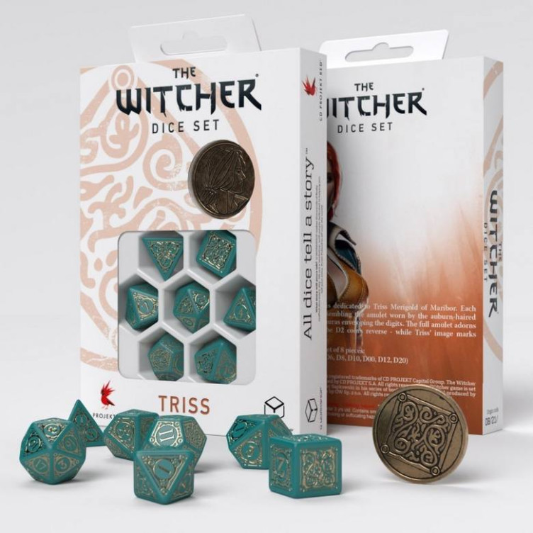 The Witcher Dice Set. Triss. The Beautiful Healer