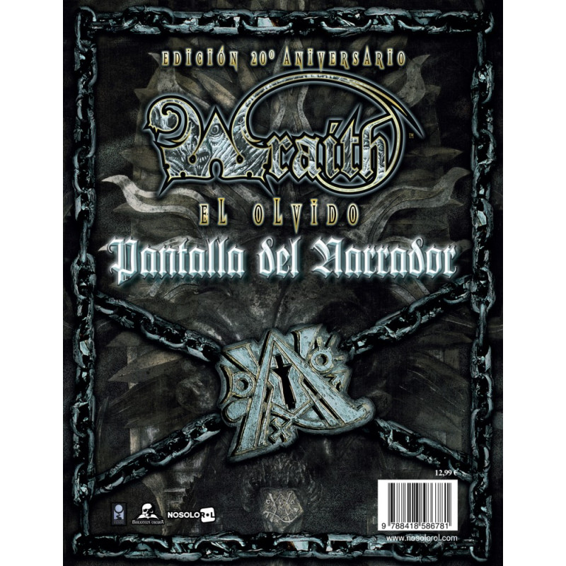 Wraith El Olvido 20º: Pantalla del Narrador