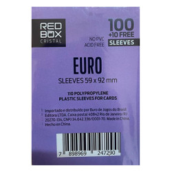 Fundas EURO Cristal 40 mic 59x92mm  110u. - NOVEDAD