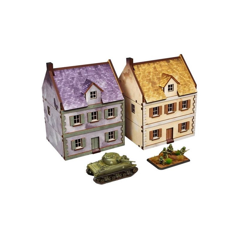 WW2 Normandy Townhouse 3 (15mm)