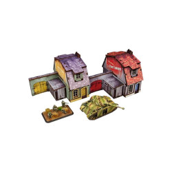 WW2 Normandy Townhouse 1 (15mm)