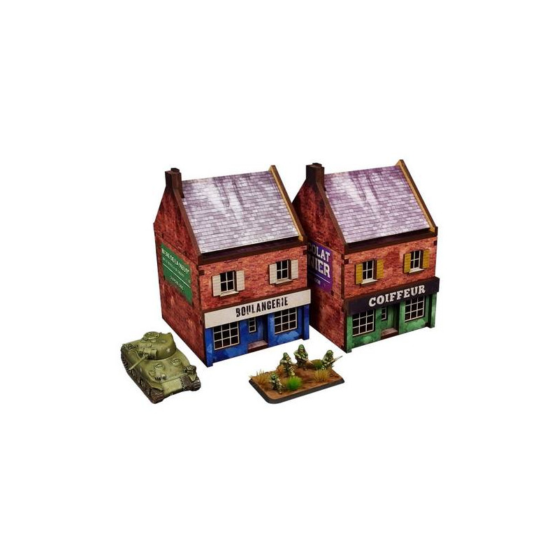 WW2 Normandy Cafe (15mm)