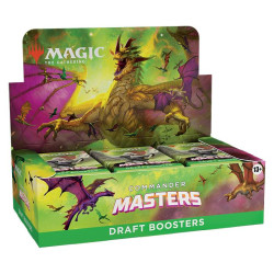 Magic: Commander Masters Draft Booster Box (inglés) (PREPEDIDO)