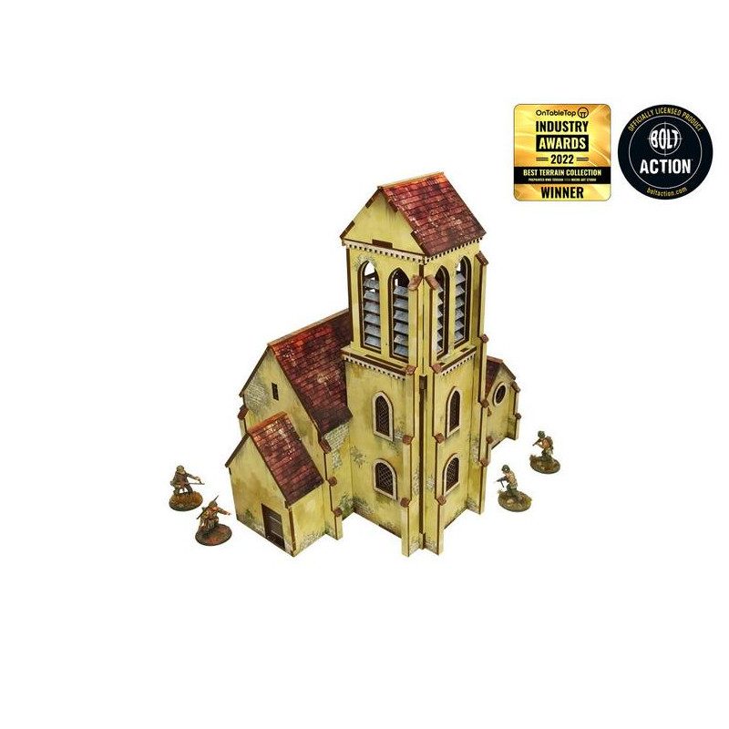 WW2 Normandy Church (28mm)