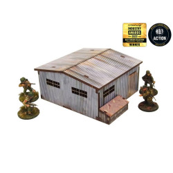 WW2 Normandy Large Tin Shed (28mm)