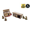 WW2 Normandy Small Sheds w. Dovecote (28mm)