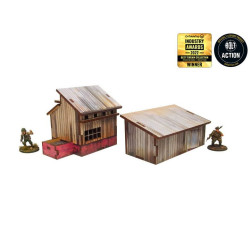 WW2 Normandy Small Sheds w. Dovecote (28mm)