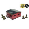 WW2 Normandy Large Brick Shed (28mm)