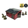 WW2 Normandy Large Brick Shed (28mm)