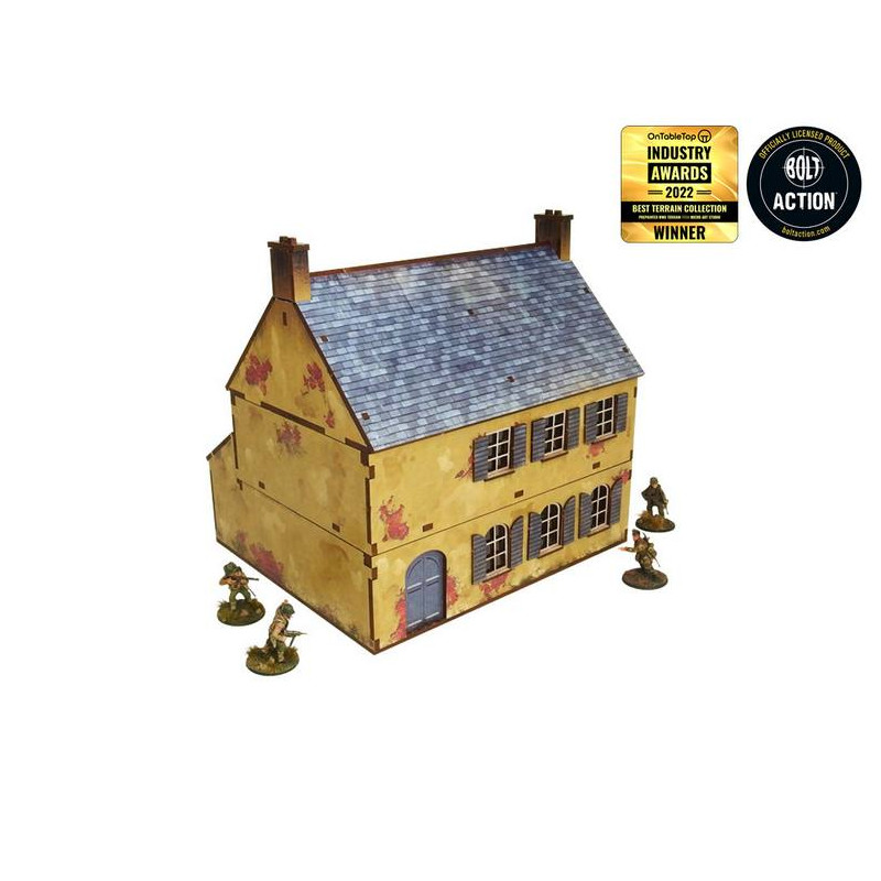 WW2 Normandy Townhouse 2 (28mm)