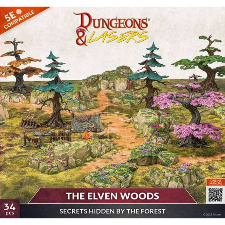 Dungeon & Lasers: The Elven Woods