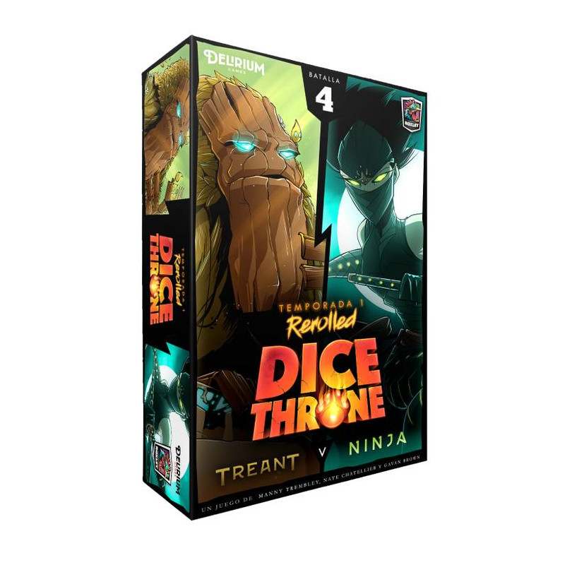 Dice Throne: Ninja vs Treant