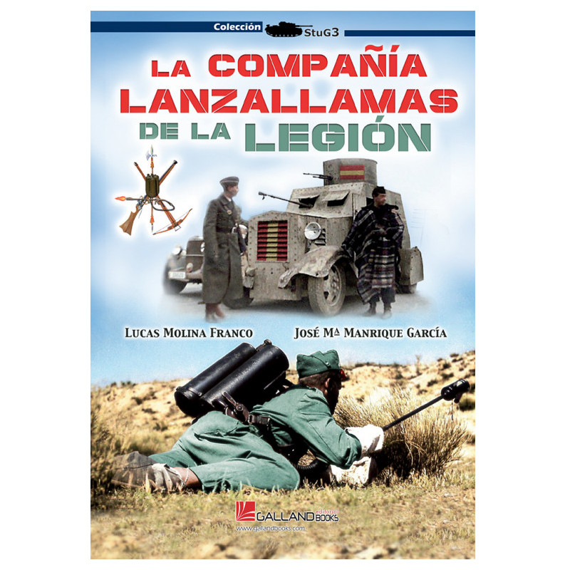 La compañía lanzallamas de la Legión