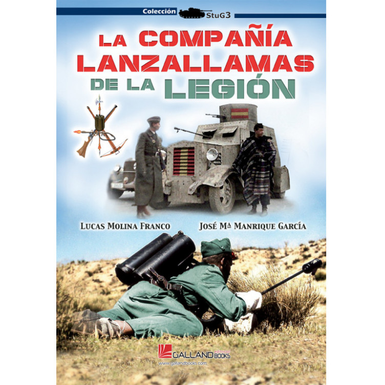 La compañía lanzallamas de la Legión