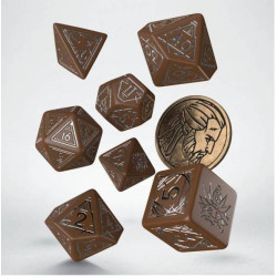 The Witcher Dice Set Geralt The Roach's Companion