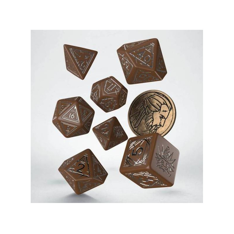 The Witcher Dice Set Geralt The Roach's Companion