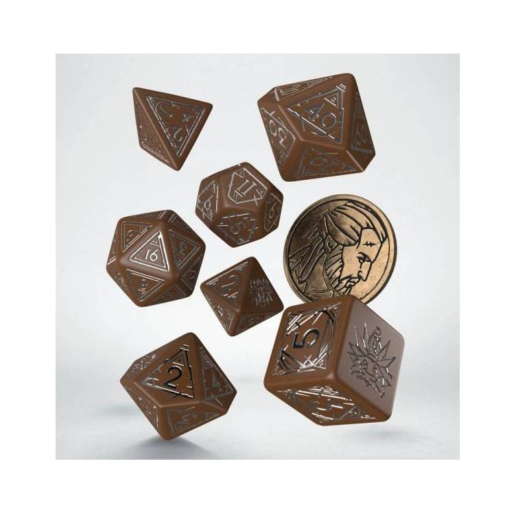 The Witcher Dice Set Geralt The Roach's Companion