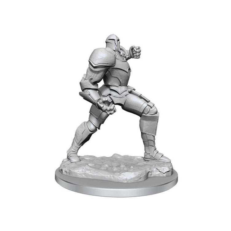 Critical Role Unpainted Miniatures: Platinum Golem