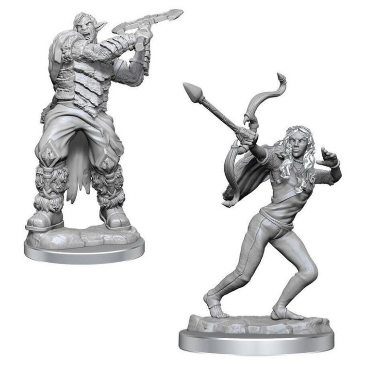 Critical Role Unpainted Min.: Ashari Stoneguard & Ashari Skydanc