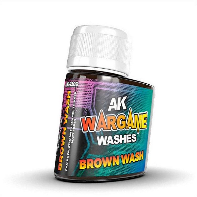 Wargame Wash: Brown Wash 35ml (PREPEDIDO)