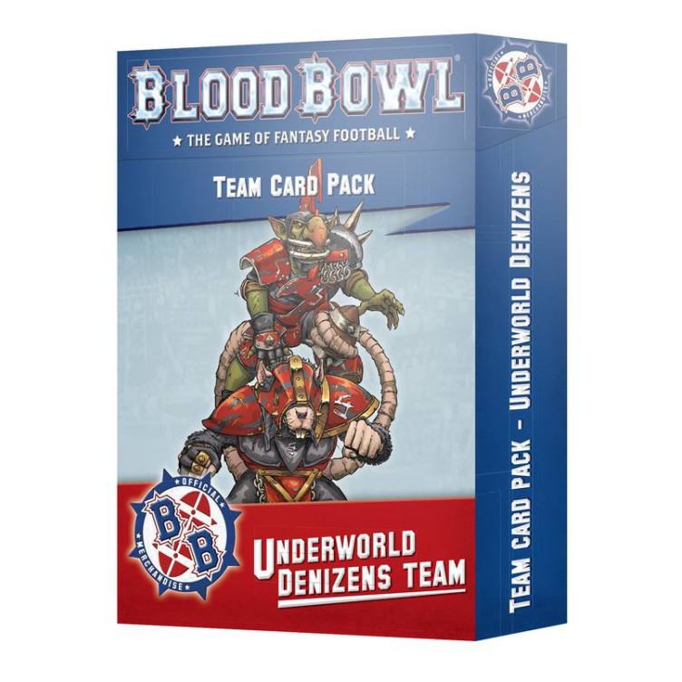 Blood Bowl: Underworld Denizens Team Card Pack