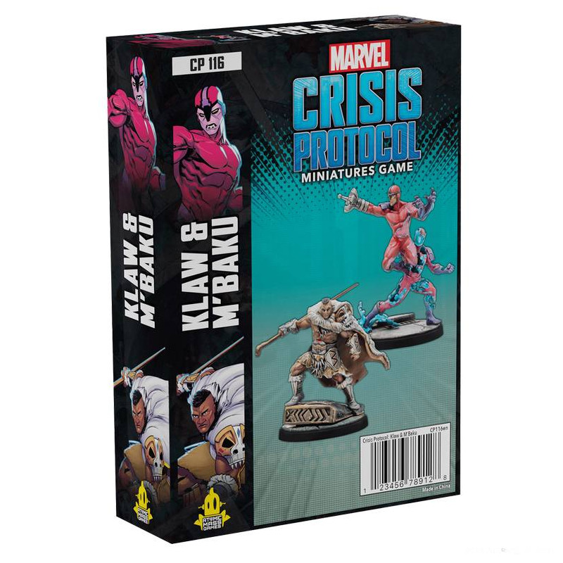 Marvel Crisis Protocol: Klaw and M'Baku (inglés)