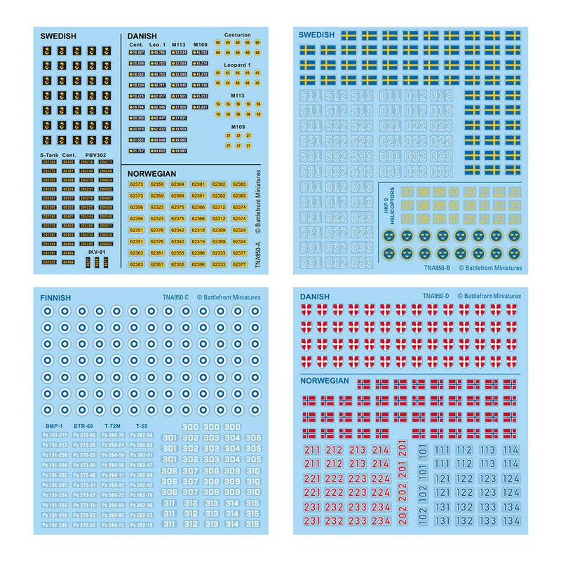 Nordic Forces Decals