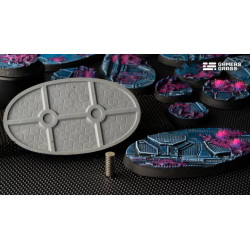 Alien Infestation Bases Oval 75mm (x3)