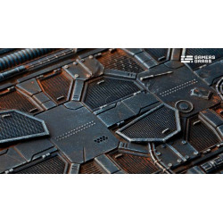 Spaceship Corridor Bases Oval 120mm (x1)