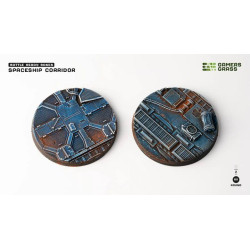 Spaceship Corridor Bases Round 60mm (x2)