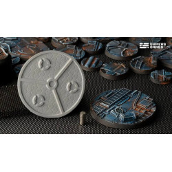 Spaceship Corridor Bases Round 60mm (x2)