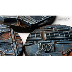 Spaceship Corridor Bases Round 60mm (x2)