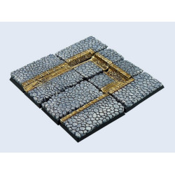 Cobblestone Bases, 25x50mm