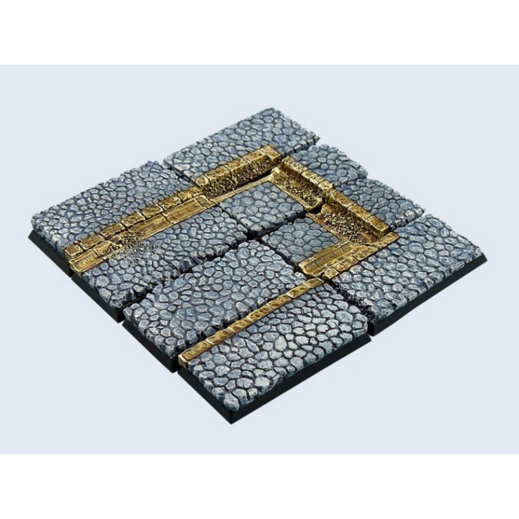 Cobblestone Bases, 25x50mm