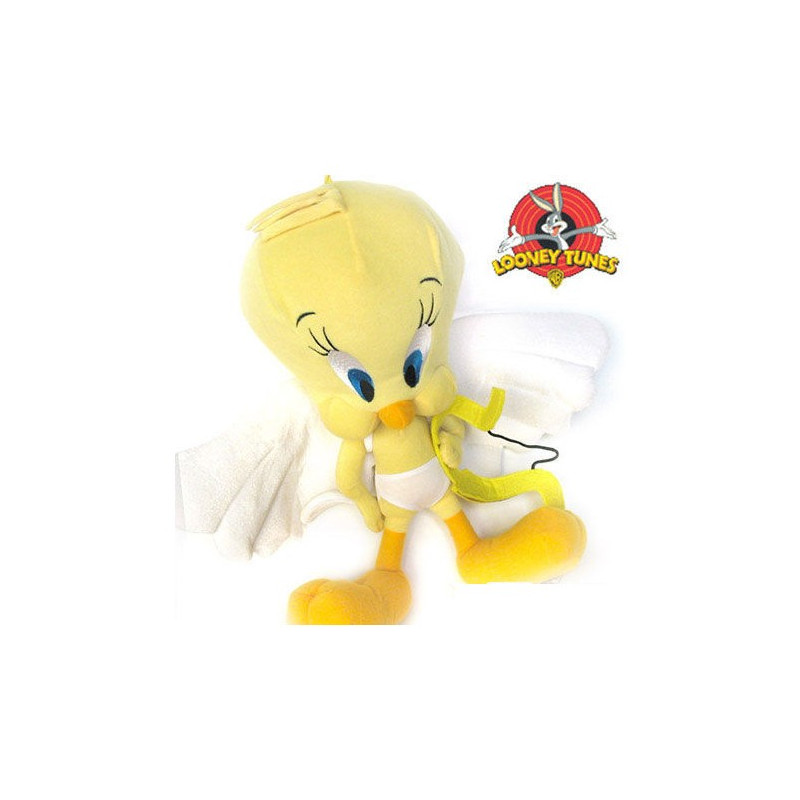 Peluche Tweety Piolin Angel y Cupido T100 20 cms