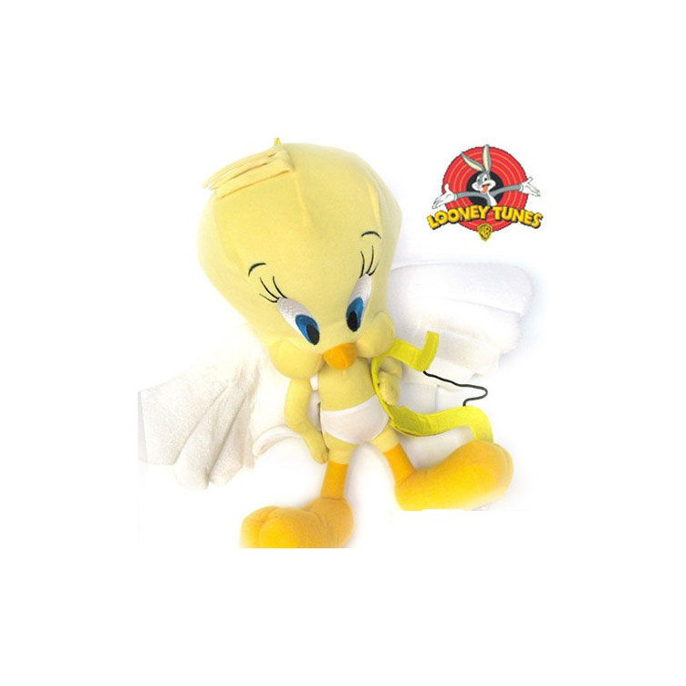 Peluche Tweety Piolin Angel y Cupido T100 20 cms