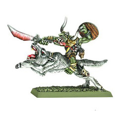 Goblin wolf riders command pack