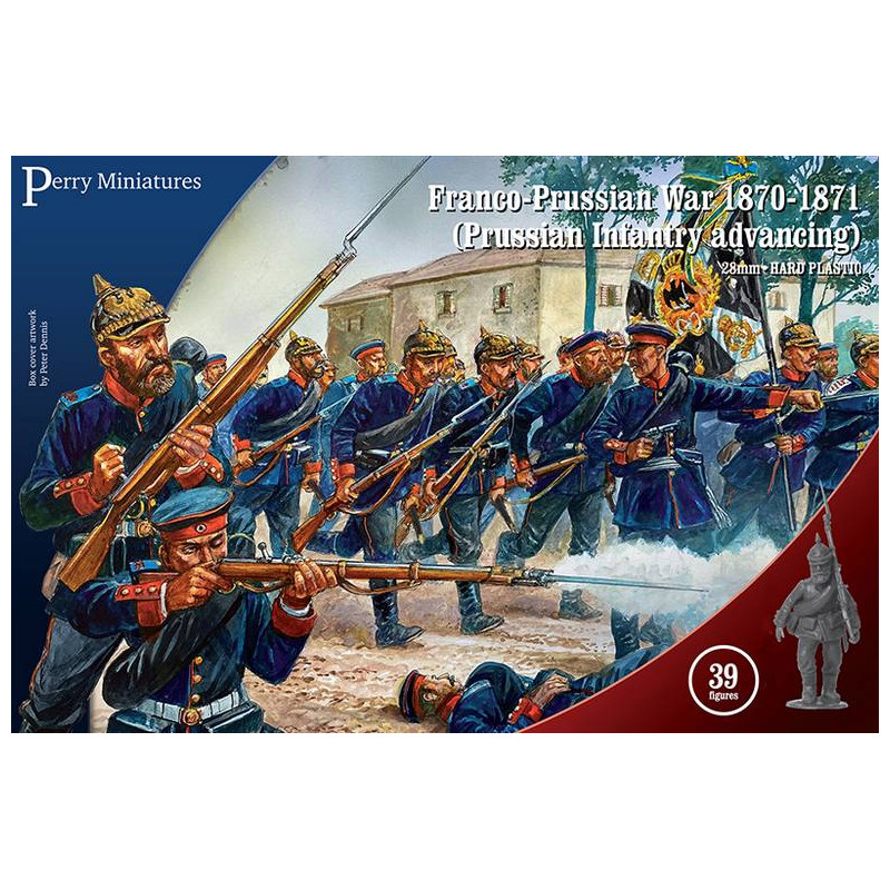 Prussian Infantry advancing