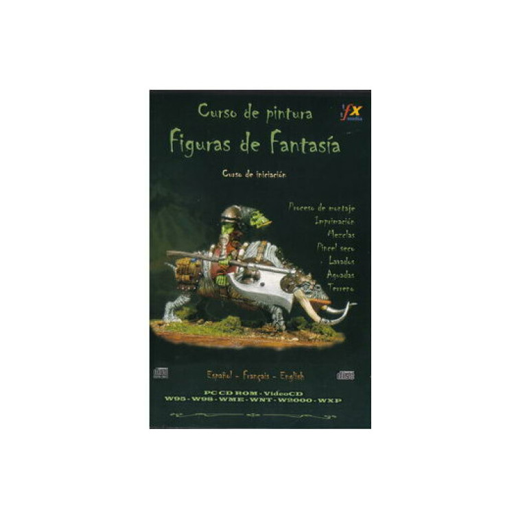 Curso de Pintura. Figuras de Fantasia - Nivel Basico- CD