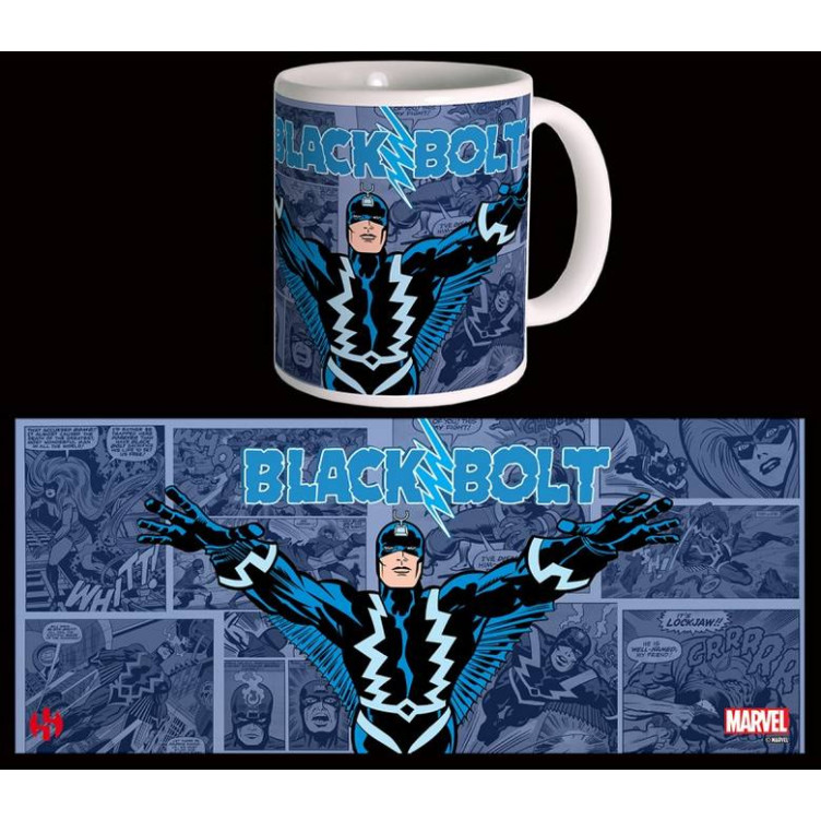 Marvel Mug Black Bolt - Retro - Serie 2