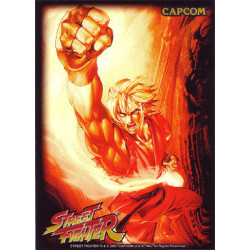 Max Protection Sleeves - Street Fighter Ken - Magic Size